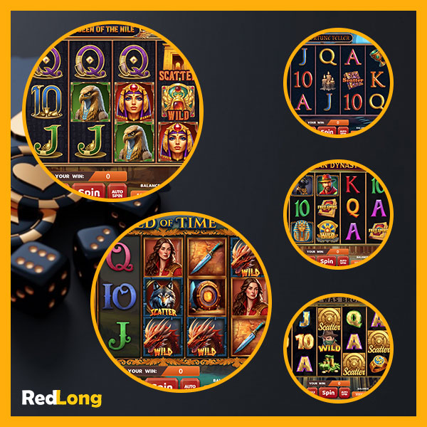 REDLONG - slot machines and games (gambling games), fixed-odds sports betting, international lotteries and virtual games. Slot Machines Games 
